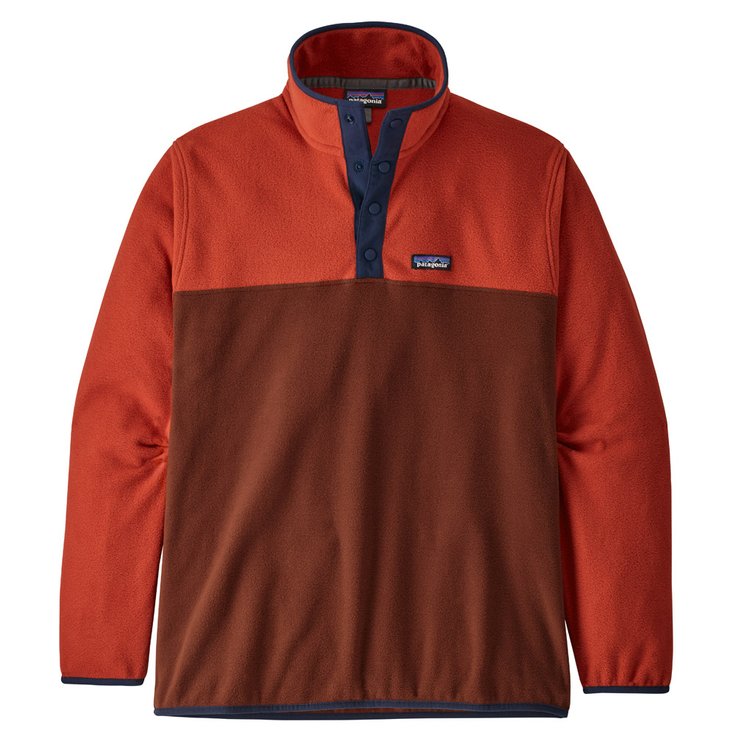 Patagonia Polaire Micro D Snap-t Barn Red Présentation