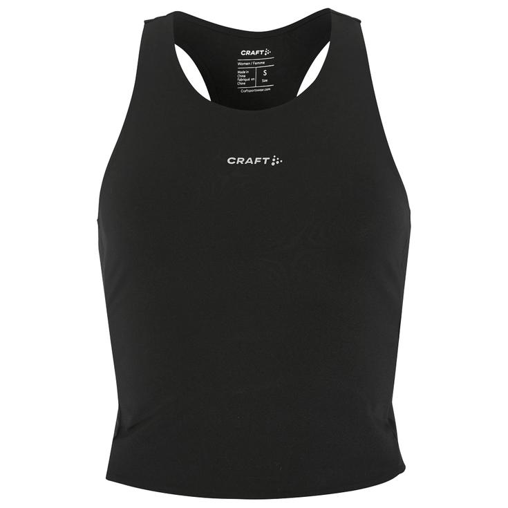 Craft Camiseta de trail Hypervent Cropped Balck Presentación