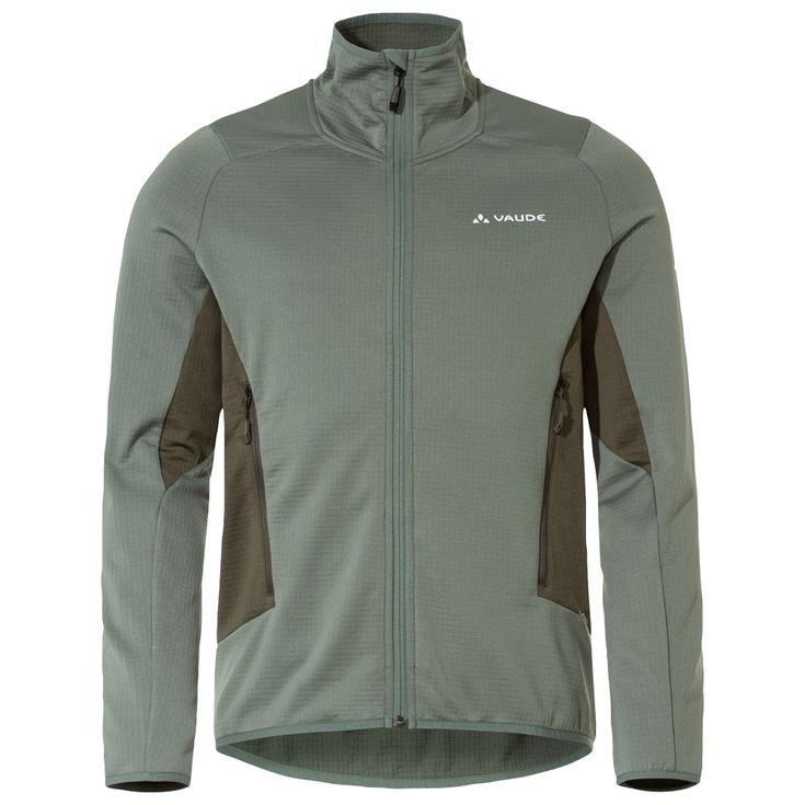 Vaude Fleece Men's Monviso Fleece FZ Jkt II Agave Voorstelling