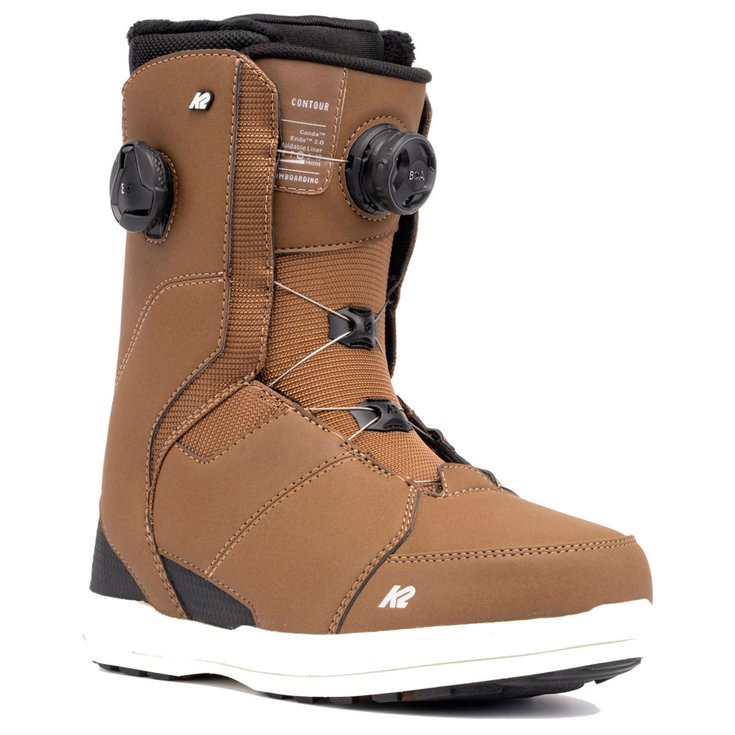 K2 Boots Contour Brown Voorstelling
