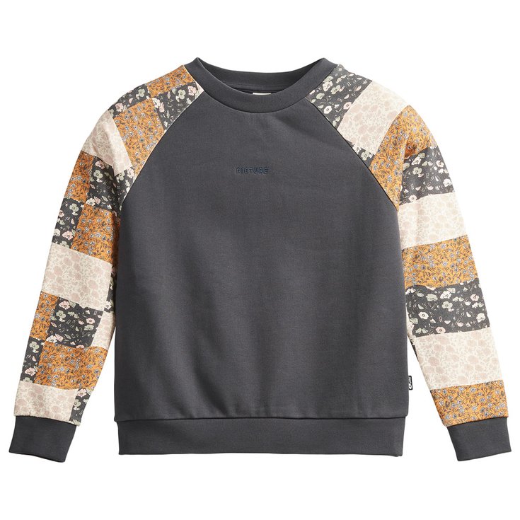 Picture Sweatshirt Blayr Crew Patchwork Print Overview