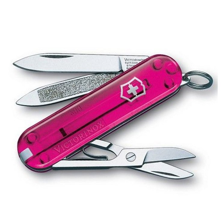 Victorinox Knives Classic Rose Translucide Overview