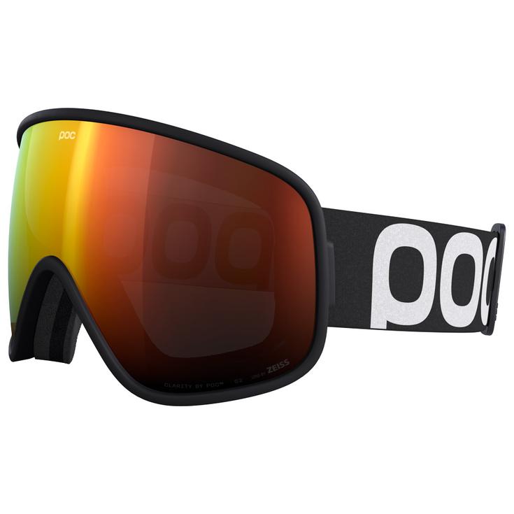 Poc Masque de Ski Vitrea Mid Uranium Black Clarity Intense Partly Sunny Orange + Clarity Intense Cloudy Coral Présentation