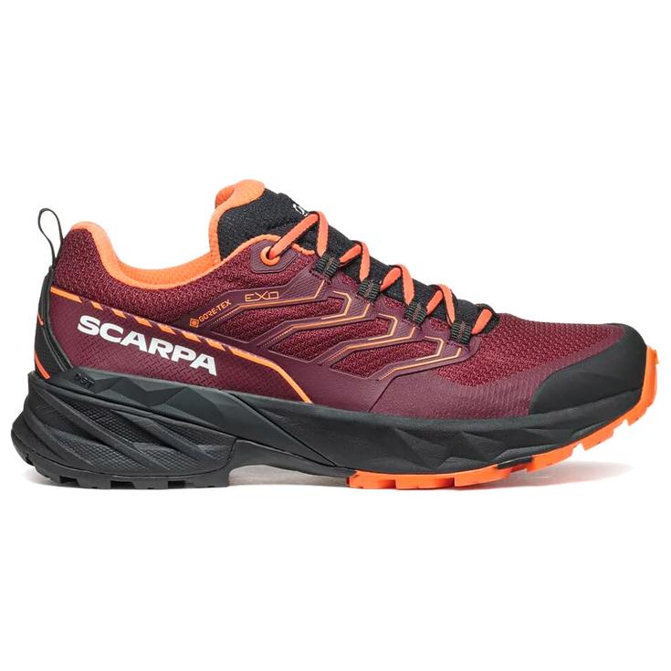 Scarpa Botas de senderismo Rush 2 Gore-Tex Wmn Burgundy Dusty Orange Presentación