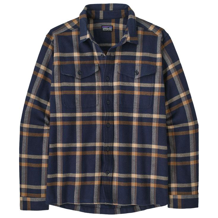 Patagonia Fjord Flannel Crossing New Navy 