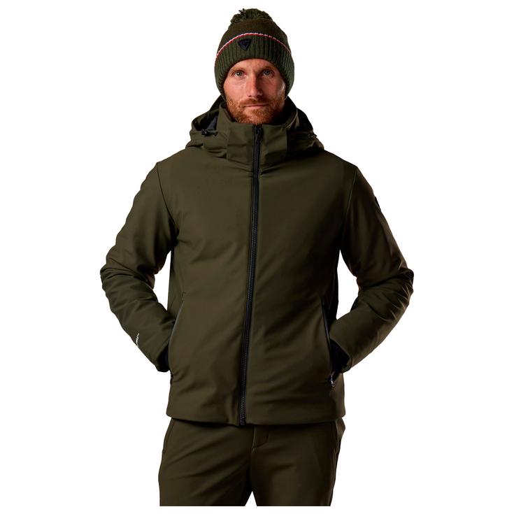 Rossignol Chaqueta esqui Resort Softshell Olive Shadow Presentación