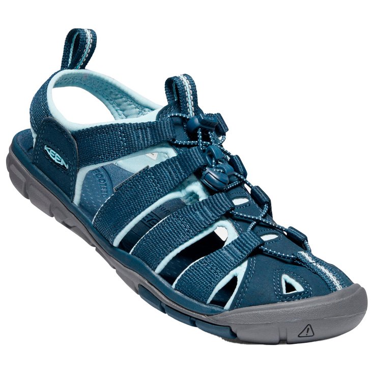 Keen Hiking sandals Clearwater CNX Women's Navy Blue Glow Overview