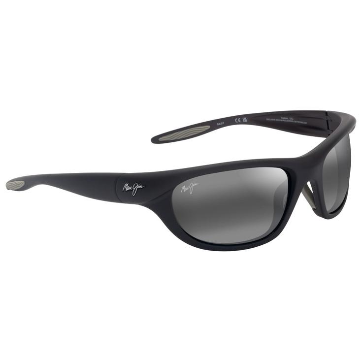 Maui Jim Sonnenbrille Haulani Matte Black Neutral Grey Minéral Superthin Präsentation