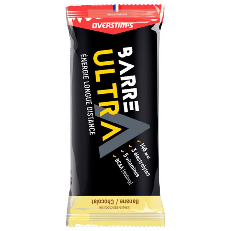 Overstims Energiereep Ultra Bar 40 g. Banane & Chocolat Voorstelling