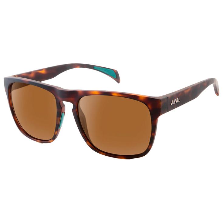 Zeal Occhiali da sole Capitol Matte Tortoise Matte Tortoise Ellume Polarized Copper Presentazione