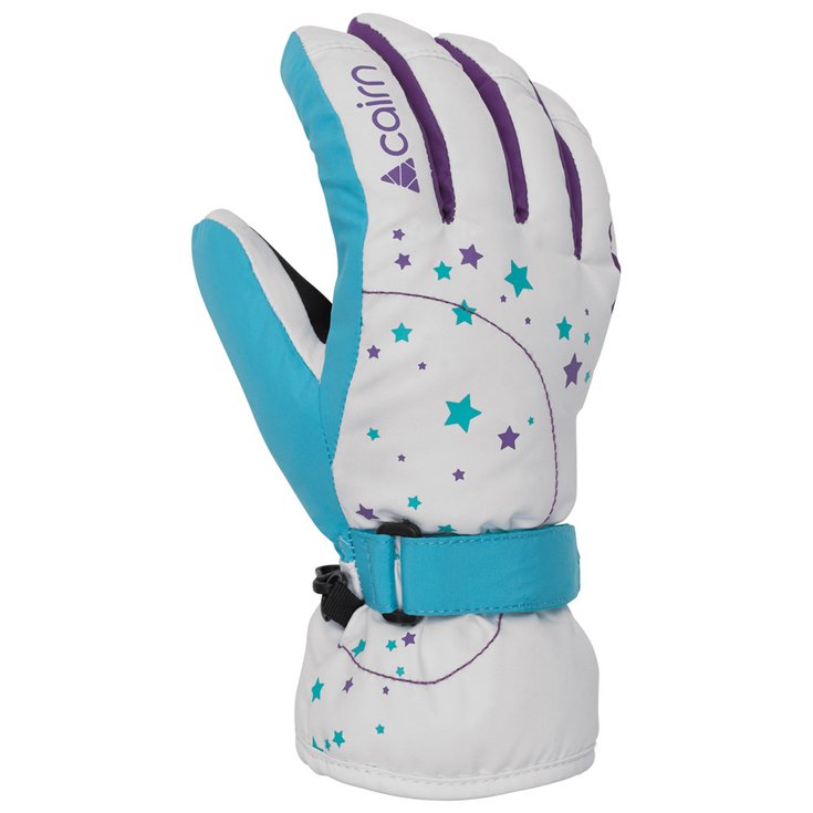 Cairn Gloves Madison J White Turquoise Overview
