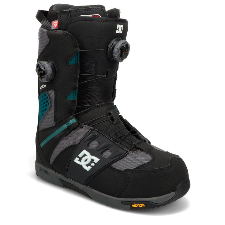 DC Boots Phantom Black/ White Voorstelling