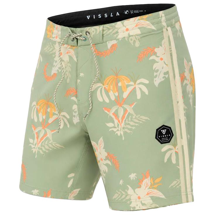 Vissla Bañador Sub Tropic 18.5 Sage Presentación