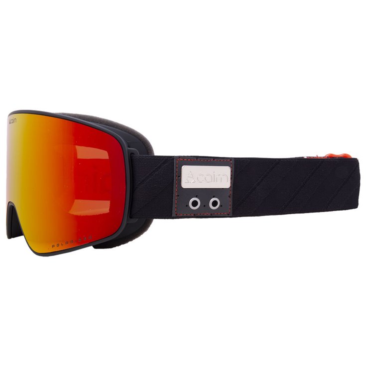 Cairn Masque de Ski Magnitude Visomax Mat Black Orange Présentation