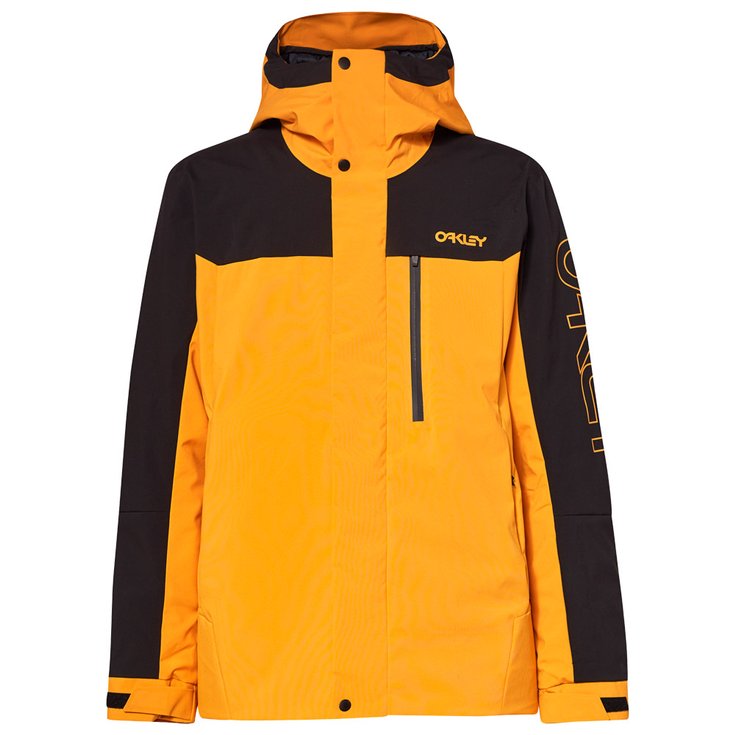 Oakley Ski Jacket Tnp Tbt Insulated Jkt Amber Yellow Blackout Overview