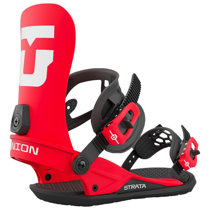 Union Snowboard Binding Strata Red Overview