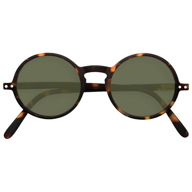 Izipizi Sunglasses Sun #g Tortoise Green Lenses Overview