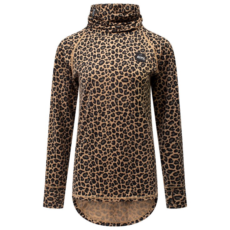 Eivy Technical underwear Icecold Merino Wool Top Leopard Overview