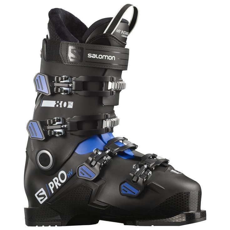 Salomon Botas de esquí S/pro Hv 80 Ic Black Race Blue White Presentación