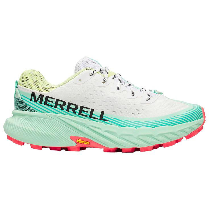 Merrell Chaussures de trail Agility Peak 5 Wmn White Celadon Présentation