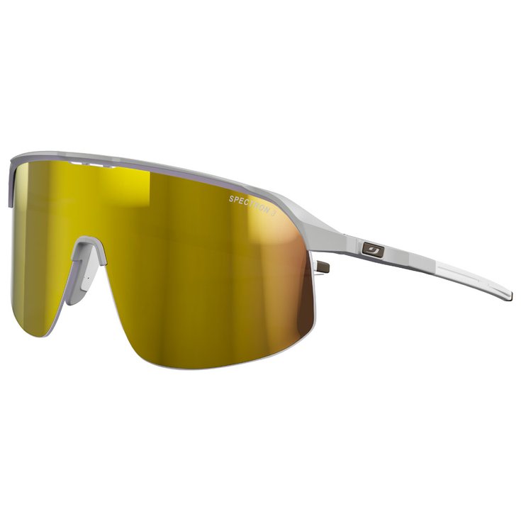 Julbo Lunettes de soleil Density Mat Gris Clair Blanc Spectron 3 Présentation
