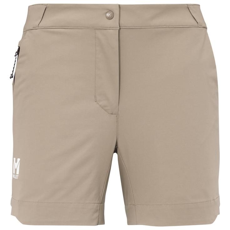 Millet Short de rando Ubic Stretch W Beige Présentation