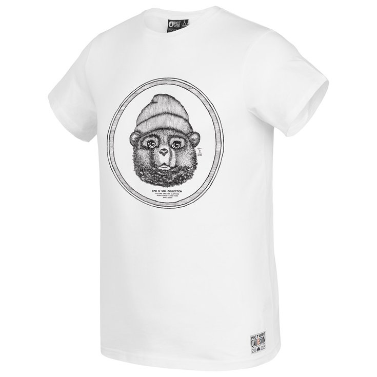 Picture Tee-Shirt Pelty D&S White Overview