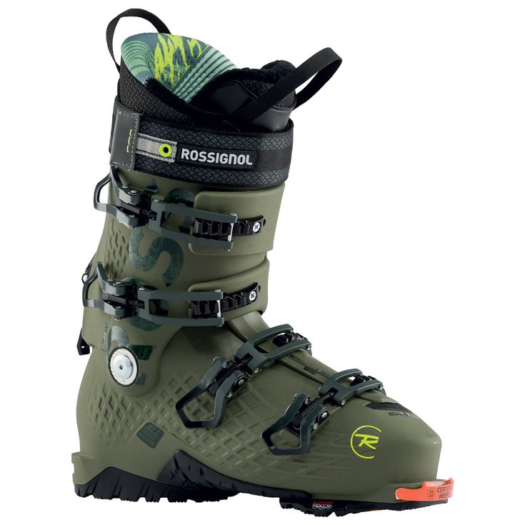Rossignol Chaussures de Ski Alltrack Pro 130 Gw Khaki Green Profil