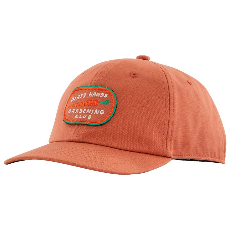 Patagonia Cap Kid's Funhoggers Hat Garden Club Sienna Clay Overview