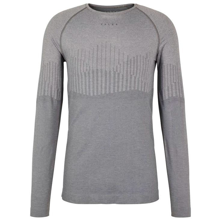 Falke Longsleeved Trend Tight Fit Dark Grey Heather 