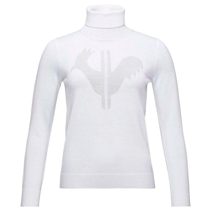 Rossignol Pull W Classic Roll Neck White Voorstelling