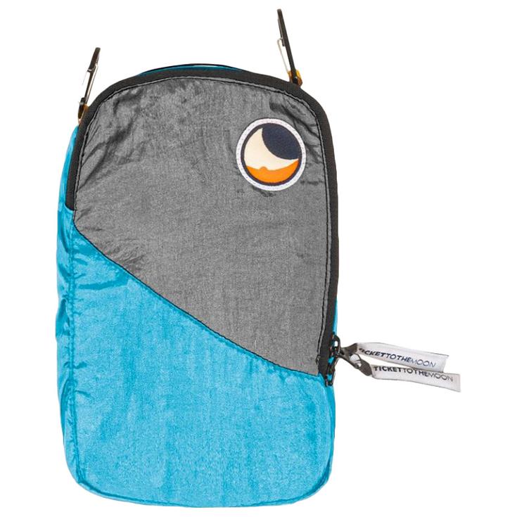 Ticket To The Moon Schutzhülle Travel Cubes S 0.7L Aqua Dark Grey Präsentation