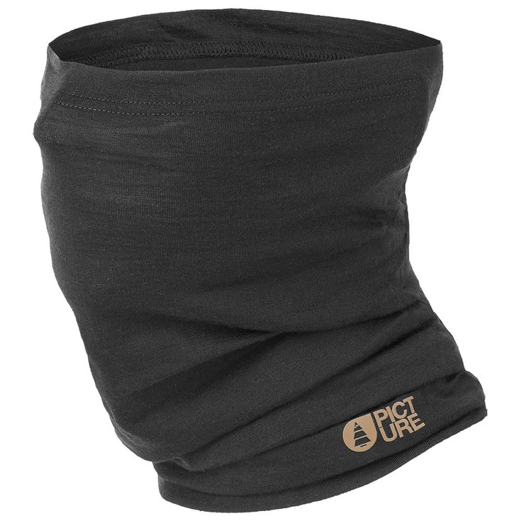 Picture Ovina Merino Neckwarmer Black 