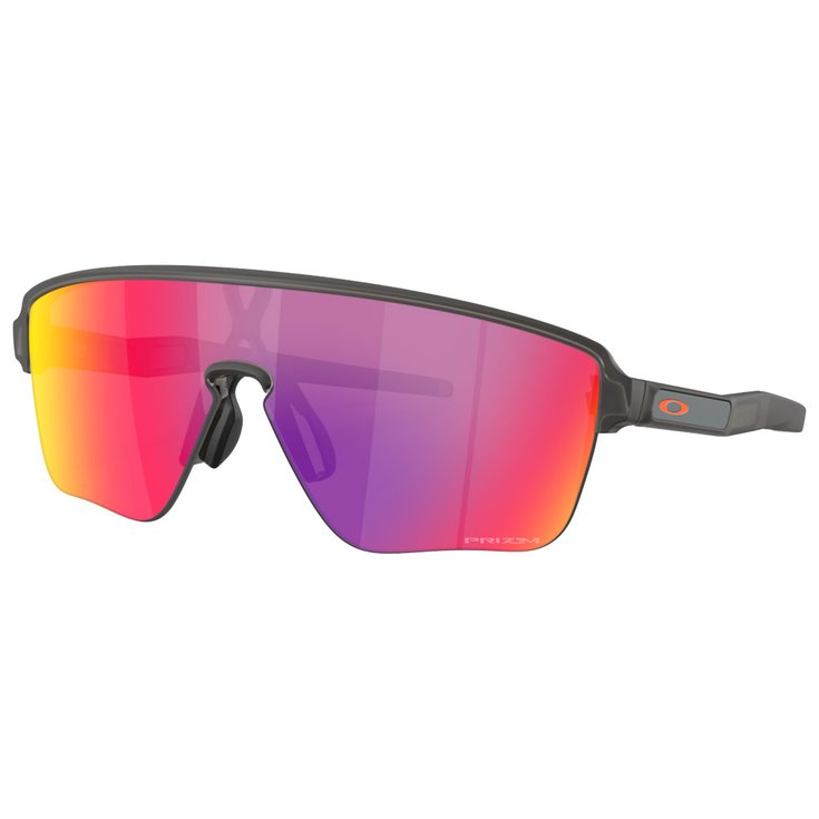 Oakley Lunettes de soleil Corridor Sq Matte Grey Smoke Prizm Road Présentation