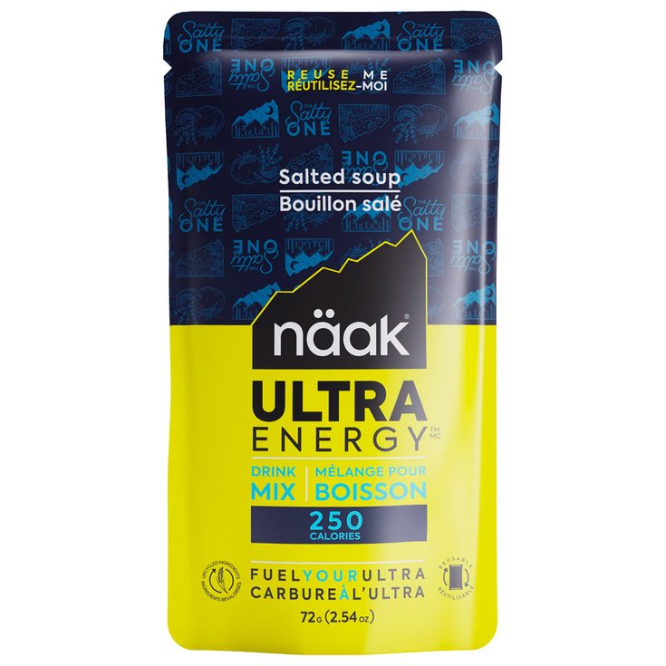 Naak Beverage Ultra Energy Salted Soup Nature Overview