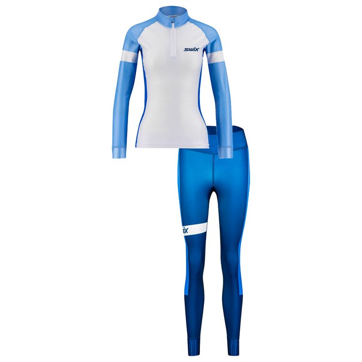 Swix Nordic Full Suit Focus 2 Pcs Skisuit Women Bluebell Overview