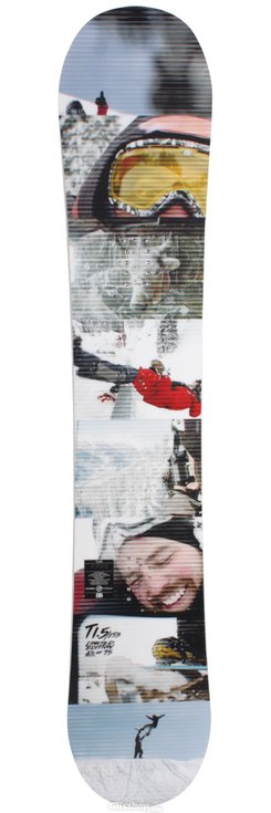 Nitro Snowboard Plank Hyped Boven