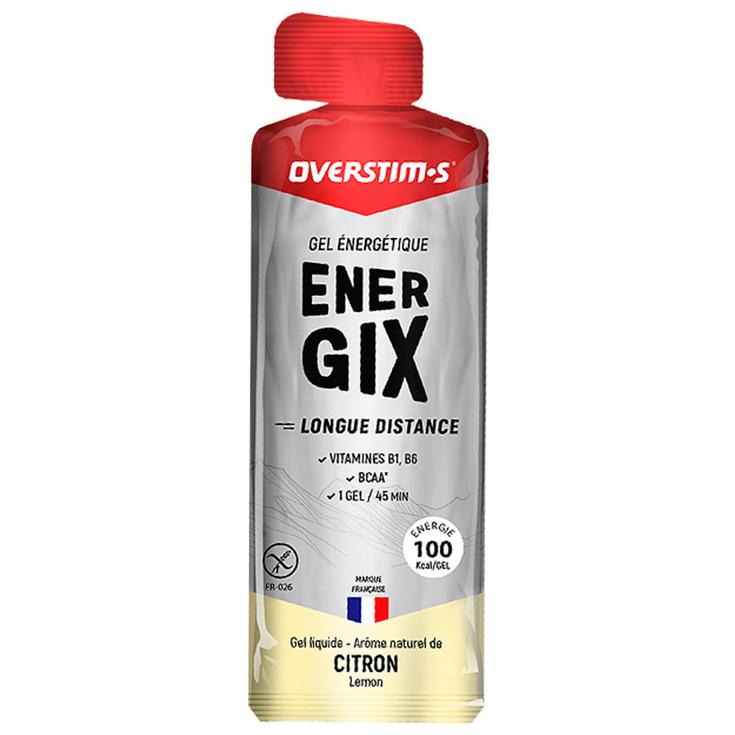 Overstims Energy Gel Energix 34 g. Citron Overview