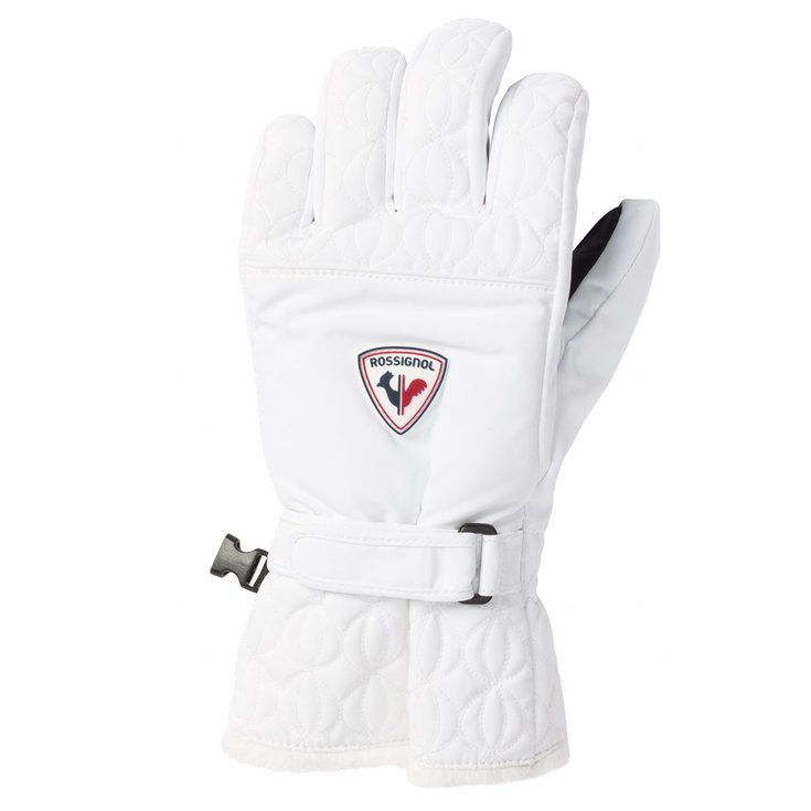 Rossignol Gloves W Ruby Impr G White Overview