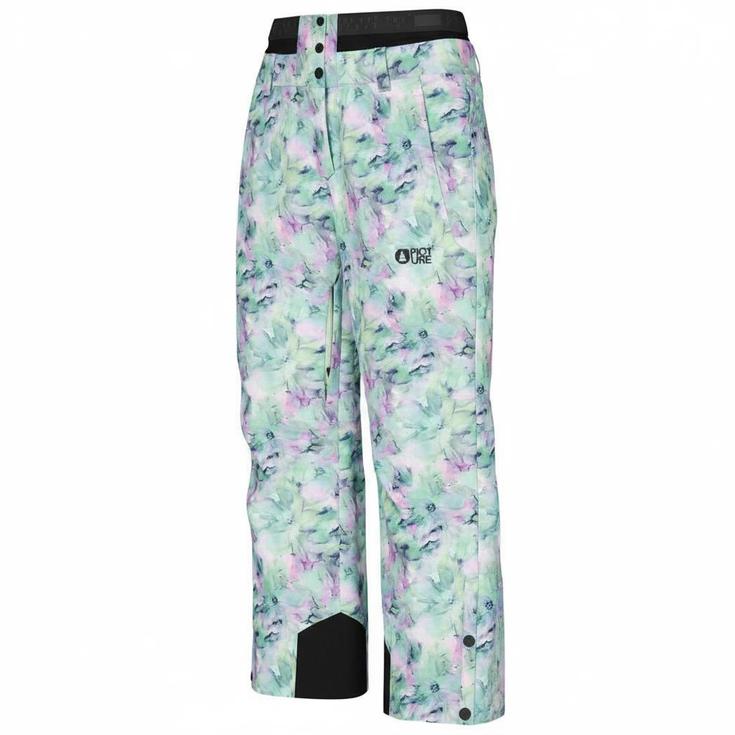 Picture Ski pants Exa Printed Blurry Water Print Overview