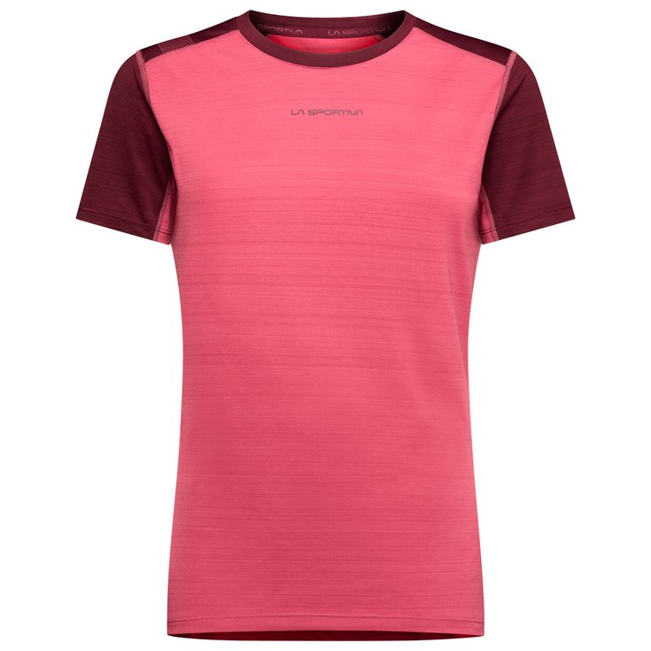 La Sportiva Technische onderkleding Sunfire T-Shirt W Rosebay Redwood Voorstelling