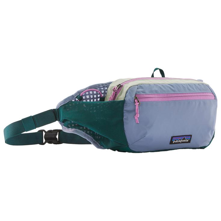 Patagonia Heuptas Terravia Hip Pack Patchwork Barnacle Blue Voorstelling