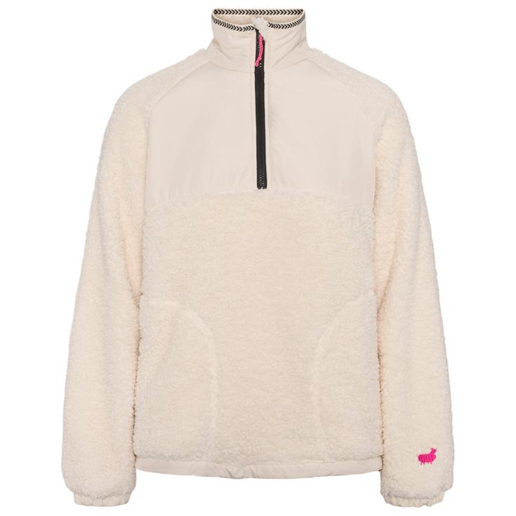 Kari Traa Fleece Olivia Off White Voorstelling