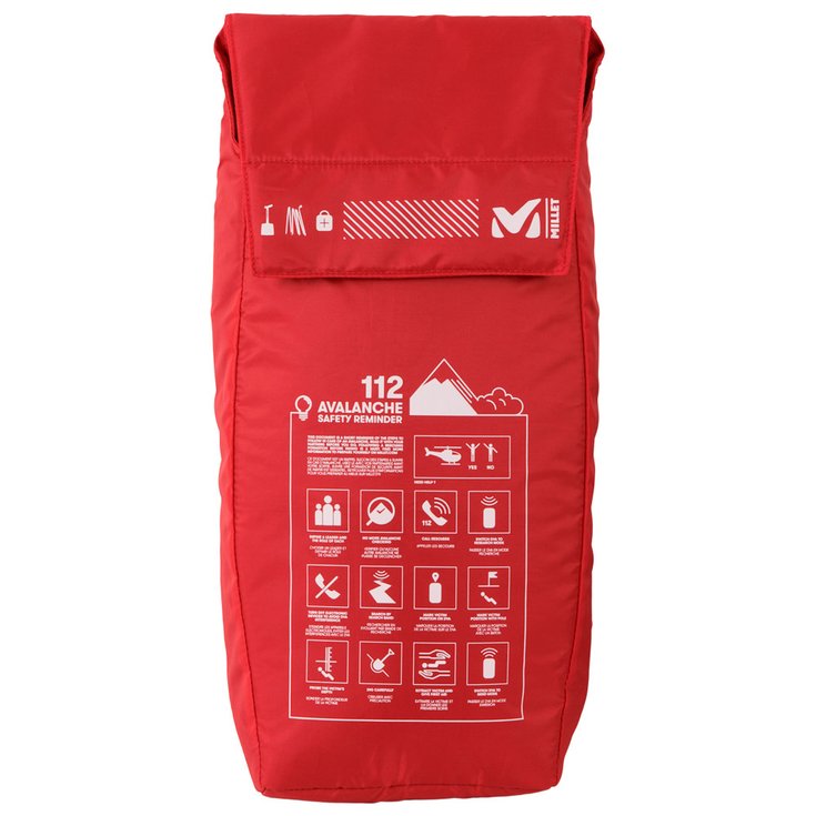 Millet Primo soccorso Safety Pocket Red - Rouge Presentazione