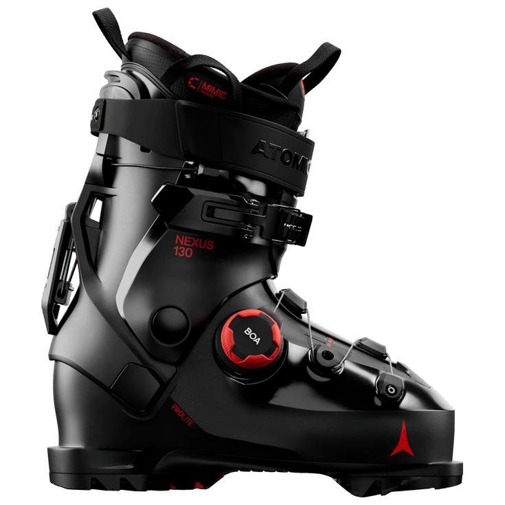 Atomic Skischuh Nexus 130 Boa Black Red Präsentation