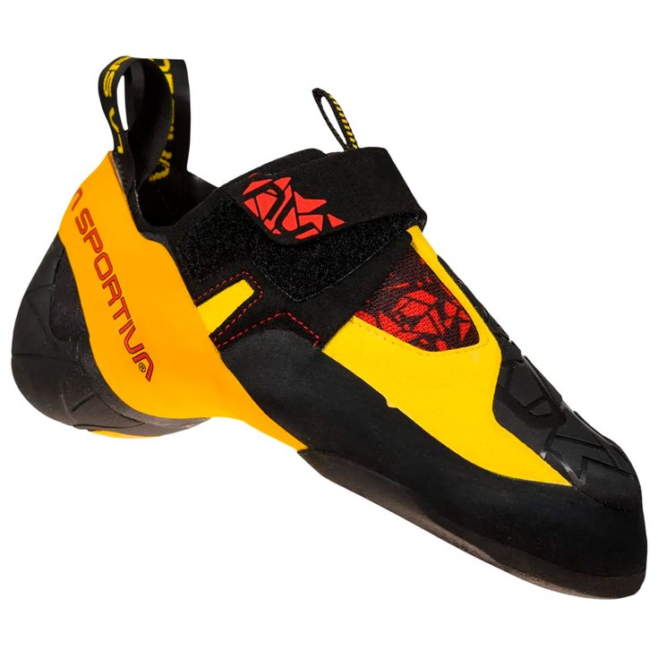 La Sportiva Climbing shoes Skwama Black Yellow Overview