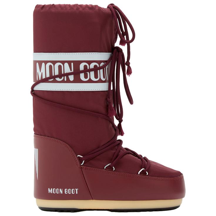 Moon Boot Schoenen après-ski Icon Nylon W Burgundy Voorstelling