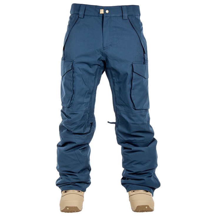 686 Technical Pants Authentic Infinity Insulated Cargo Midnight Blue General View