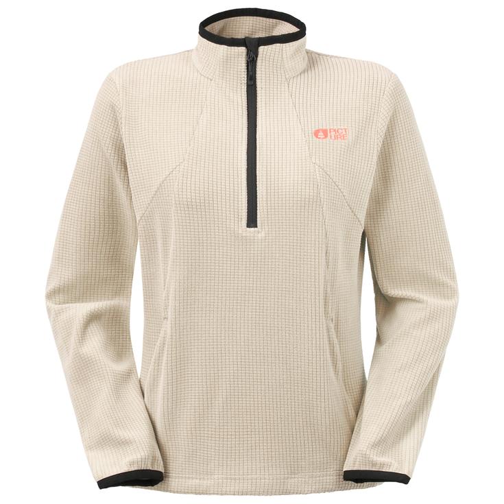 Picture Polaire Weavy 1/4 Zip Pure Cashmere Présentation