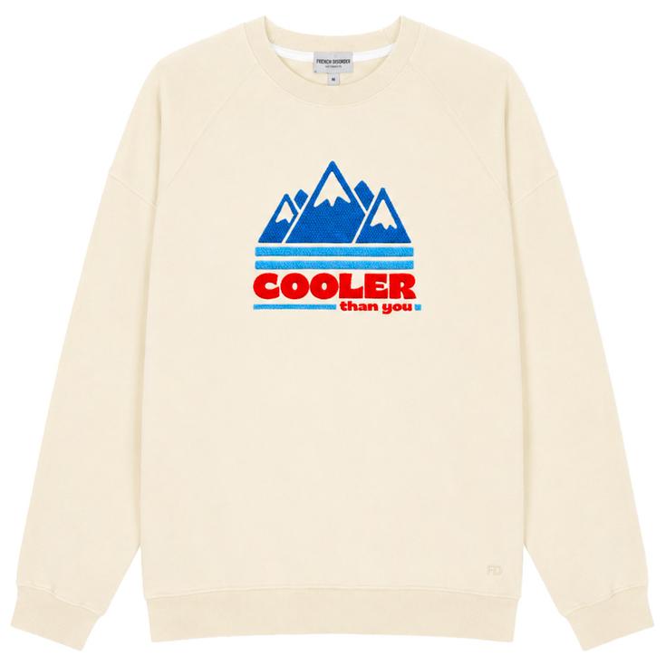 French Disorder Sweatshirt Clyde Warmy Cooler Than You Bouclette Coconut Overview
